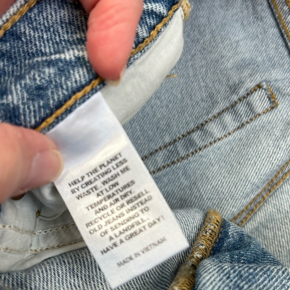 PacSun 90’s Boyfriend High Rise Distressed Jeans size 27 - Picture 5 of 7